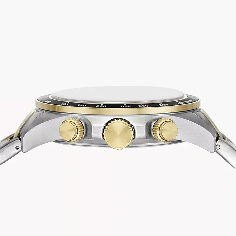 Fossil Autocross Quartz Gold-Tone Men’s Watch- BQ2876